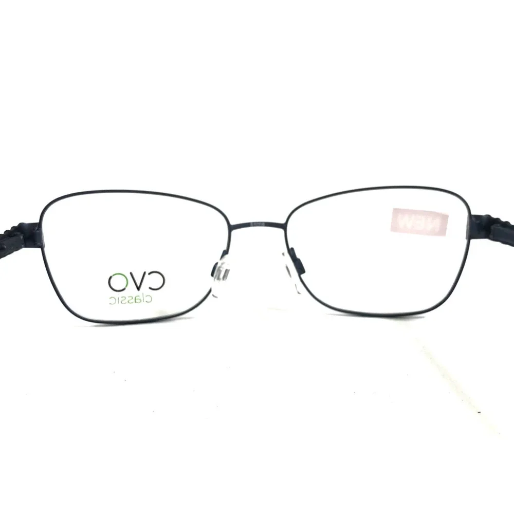 Clear Vision Eyeglasses Frames ELIZA AZURE BLUE Cat Eye Wire Rim 51-16-130